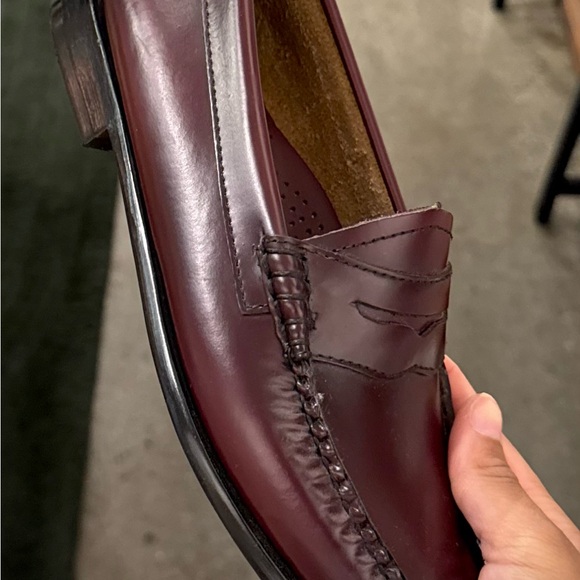 Men's Burgundy Loafers - Picture 4 of 4